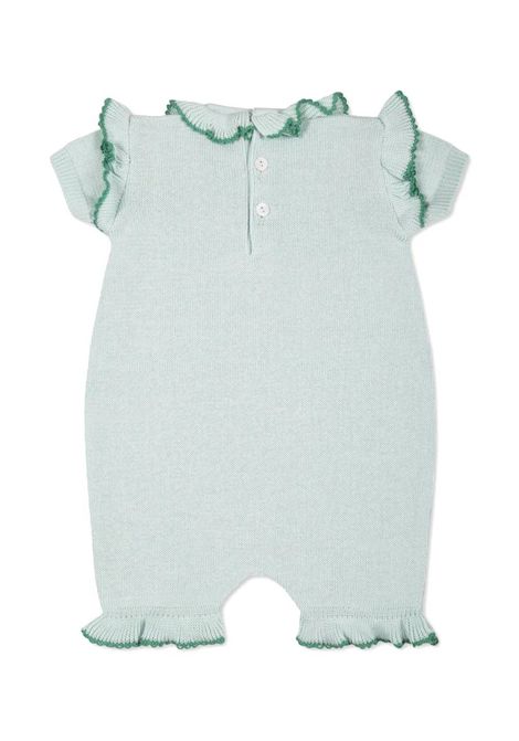 Tutina con ruches LITTLE BEAR | 1118MENTA/VERDE